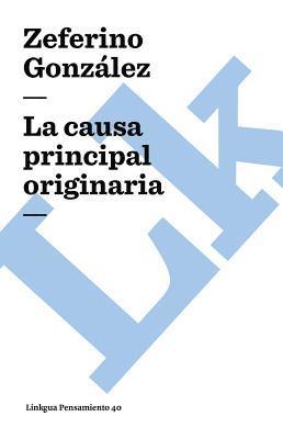 Zeferino González - causa principal originaria, Häftad