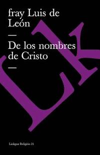 bokomslag de Los Nombres de Cristo