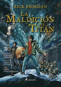 bokomslag La Maldición del Titán. Novela Gráfica / The Titan's Curse: The Graphic Novel