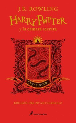 bokomslag Harry Potter Y La Cámara Secreta (20 Aniv. Gryffindor) / Harry Potter and the Chamber of Secrets (Gryffindor)