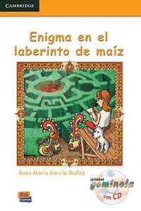 bokomslag Enigma en el laberinto de maz Book + CD