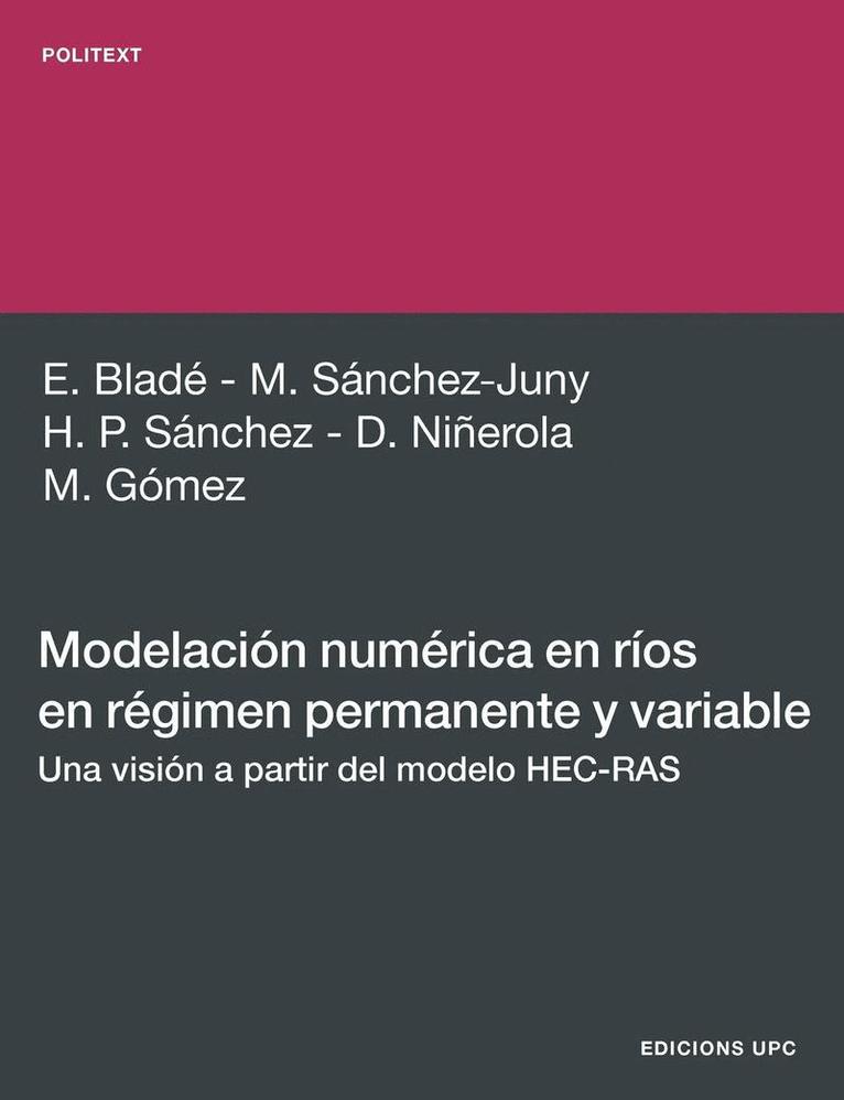 Modelacin Numrica En Ros En Rgimen Permanente y Variable. 1