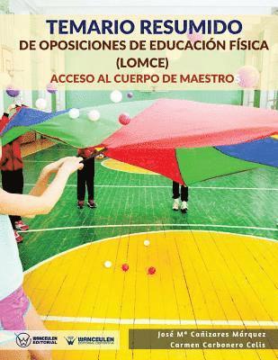 bokomslag Temario Resumido de Oposiciones de Educación Física (Lomce)