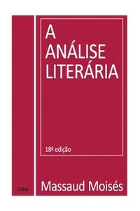 bokomslag A Anlise Literria