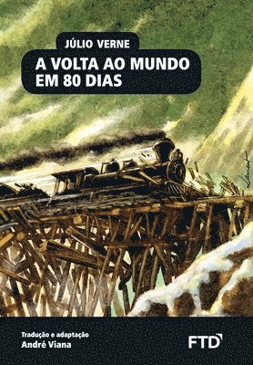 Júlio Verne - volta ao mundo em 80 dias, Häftad