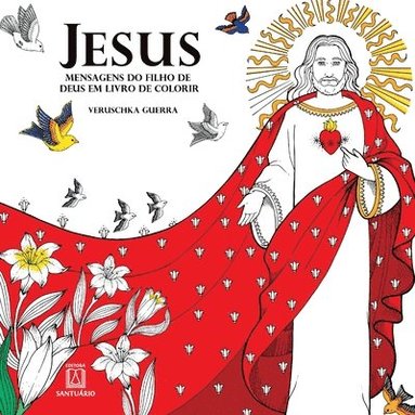 bokomslag Jesus mensagens do filho de Deus em livro para colorir