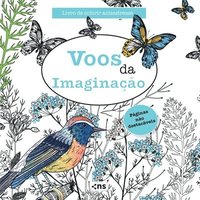 bokomslag Livro de Colorir Antiestresse Voos Da Imaginacao