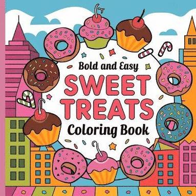bokomslag Sweet Treats Coloring Book for Kids