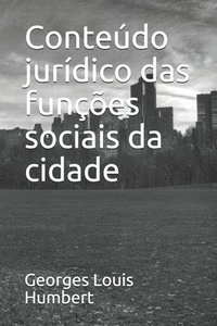 bokomslag Conteúdo jurídico das funções sociais da cidade