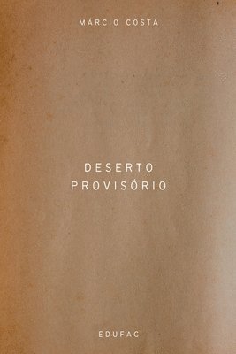 bokomslag Deserto Provisório