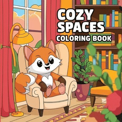 Bold and Easy Cozy Spaces Relaxing Coloring Book 1