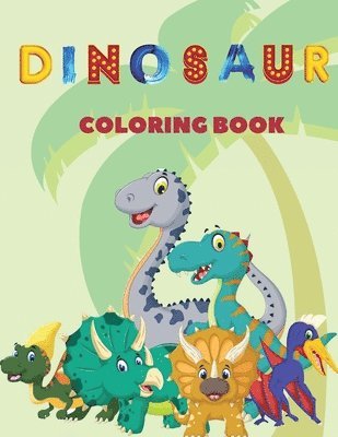 bokomslag Dinosaur Coloring Book