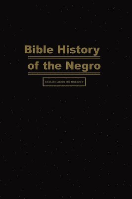 bokomslag Bible History of the Negro