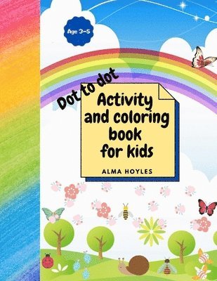 bokomslag DOT TO DOT Activity and coloring book for kids