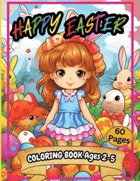 bokomslag Happy Easter Coloring Book Ages 2-5