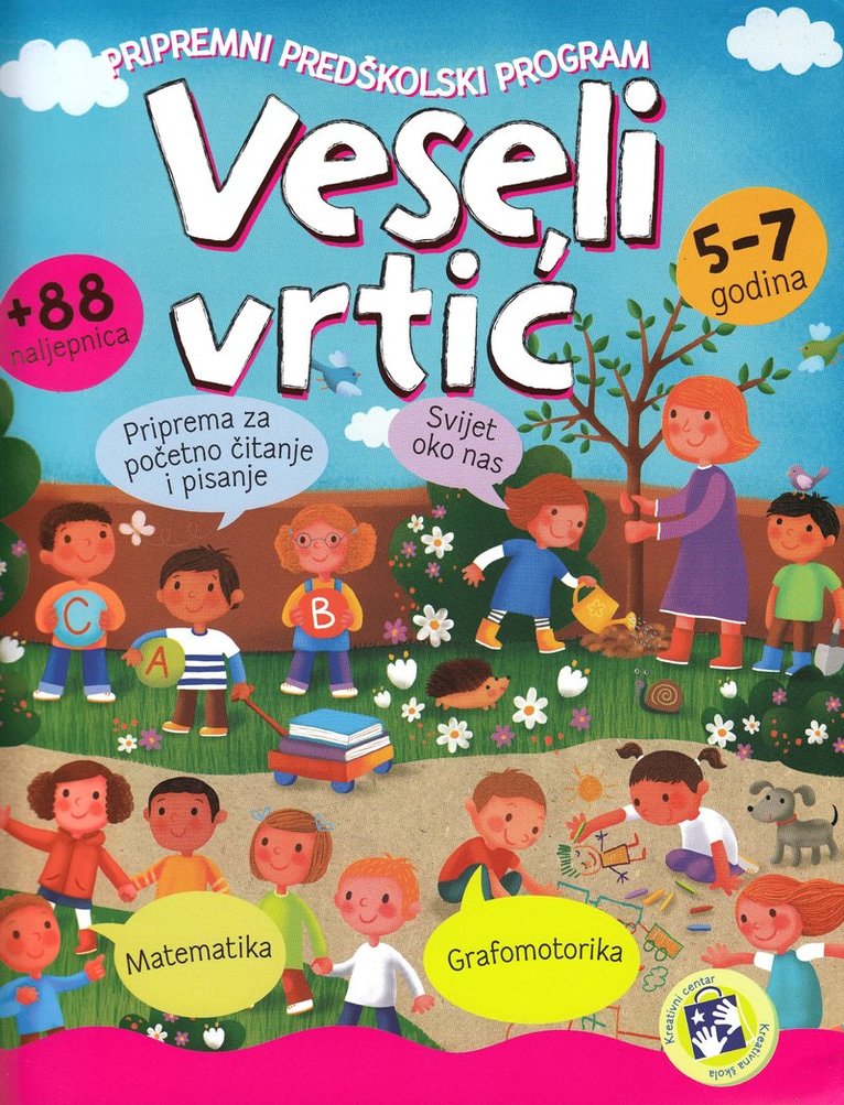 Glada förskolan: Bosniska för barn 5-7 år, latin (Bosniska)
