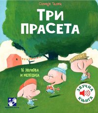 bokomslag Tre små grisar (Serbiska)