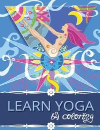 bokomslag Learn Yoga by coloring