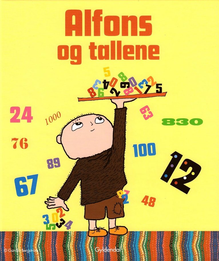 Alfons bollar med siffror (Danska) 1