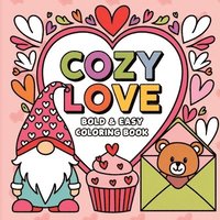 bokomslag Cozy Date Bold & Easy Coloring Book