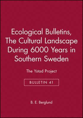 The cultural landscape during 6000 years in southern Sweden - the Ystad Project 1
