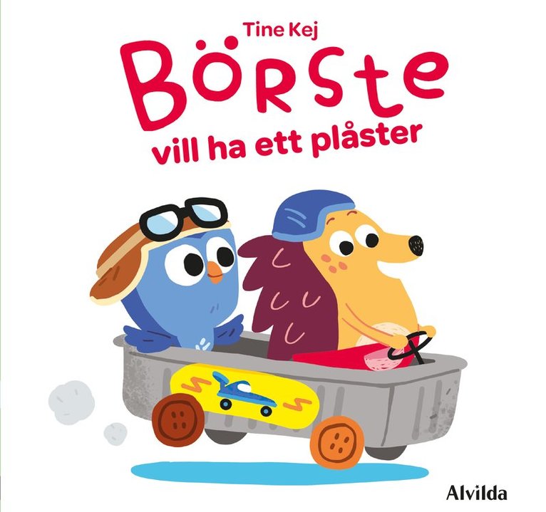Tine Kej - Börste vill ha ett plåster, Kartonnage