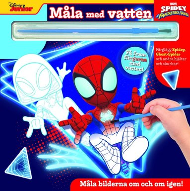 bokomslag Måla med vatten; Spidey