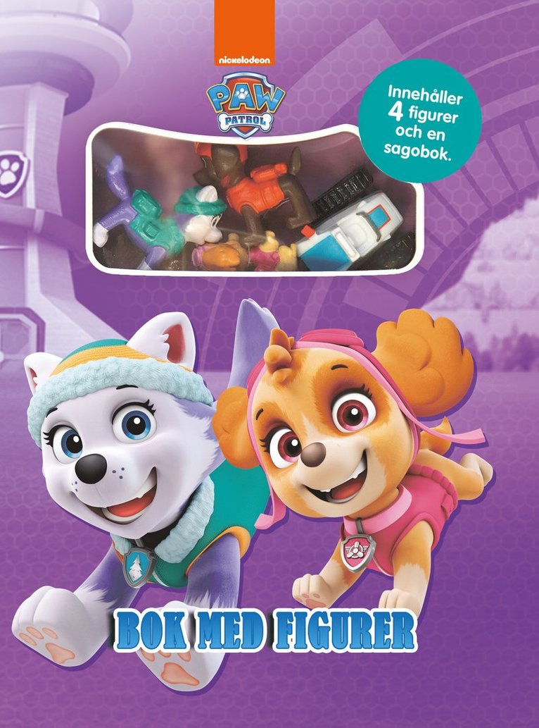 Paw Patrol Skye (4 figurer och bok) 1