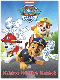 bokomslag Paw Patrol Målarbok