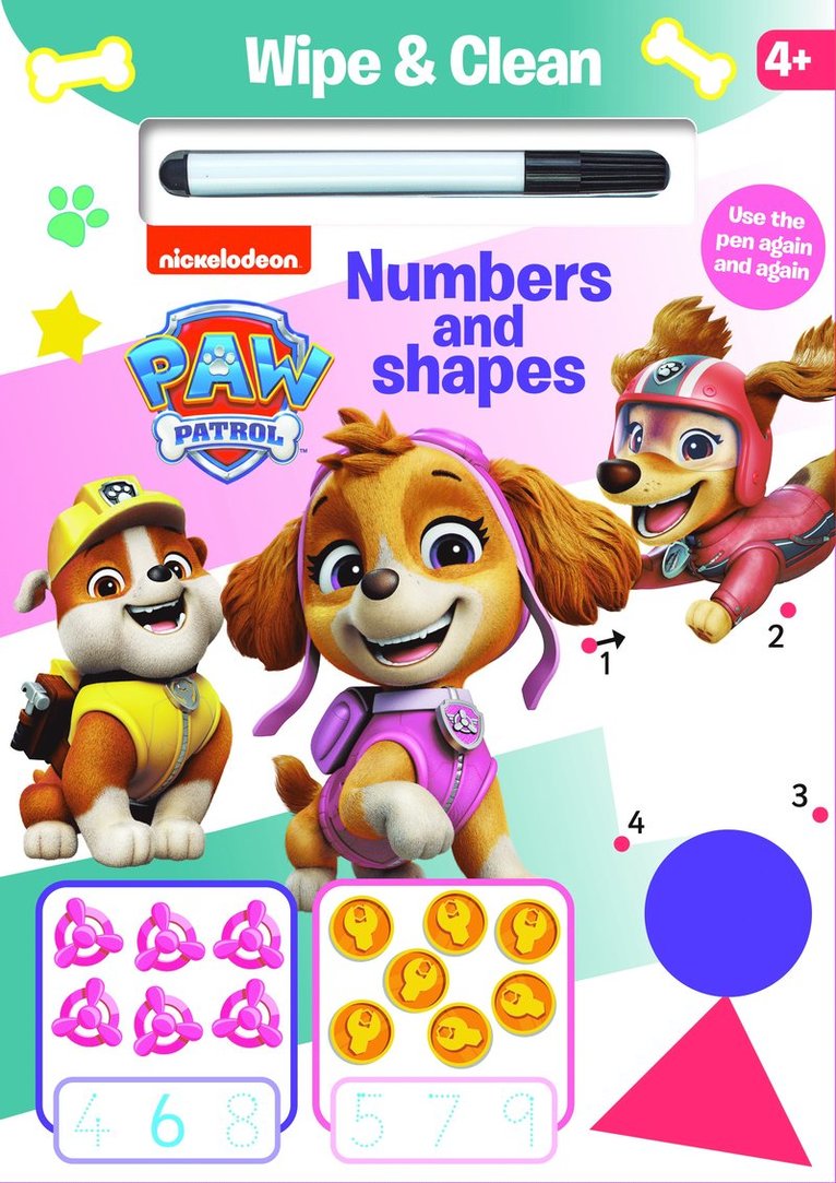 Nickelodeon - Paw Patrol Skye - Wipe & Clean - Activity Fun 1