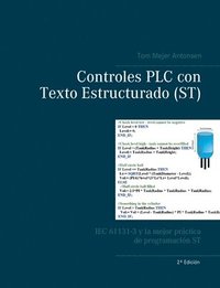 bokomslag Controles PLC con Texto Estructurado (ST)