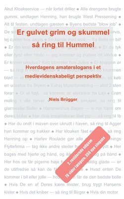 Niels Brügger - Er gulvet grim og skummel, så ring til Hummel, Häftad