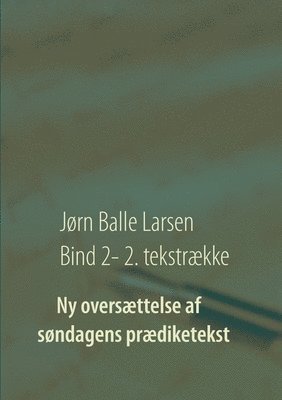 bokomslag Ny oversættelse af søndagens prædiketekst