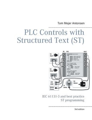 bokomslag PLC Controls with Structured Text (ST), V3 Monochrome