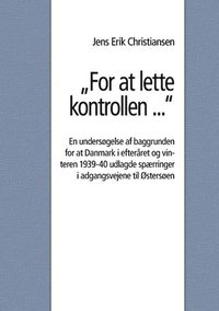 bokomslag &quot;For at lette kontrollen ...&quot;