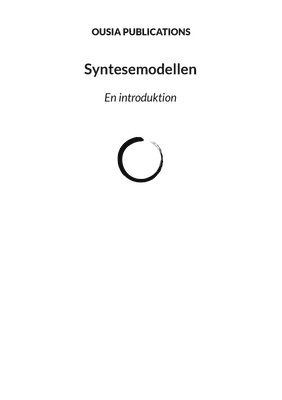 Syntesemodellen 1