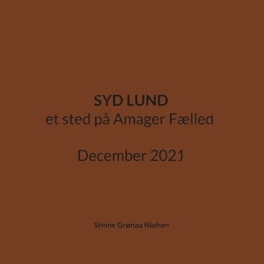 bokomslag Syd Lund