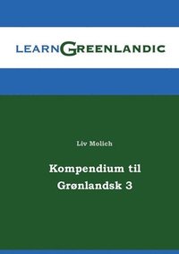 bokomslag Kompendium til Grønlandsk 3
