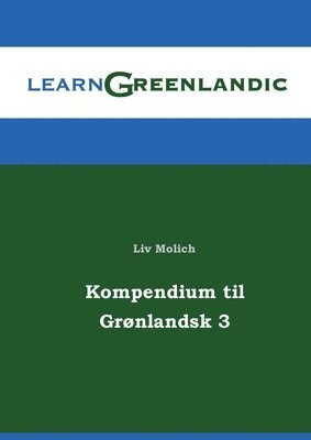 bokomslag Kompendium til Grønlandsk 3
