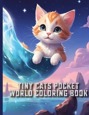 Tiny Cats Pocket World coloring book 1