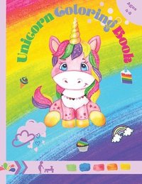 bokomslag Unicorn Coloring Book