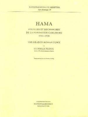 bokomslag Hama 3, Part 1 -- The Graeco-Roman Town