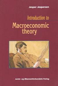 bokomslag Introduction to Macroeconomic theory