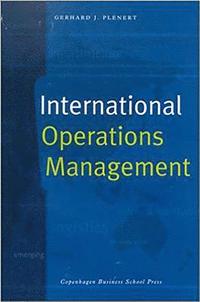 bokomslag International operations management