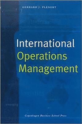 bokomslag International Operations Management