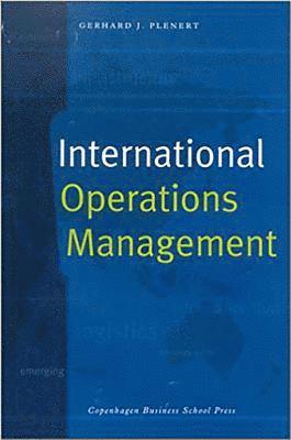 bokomslag International operations management