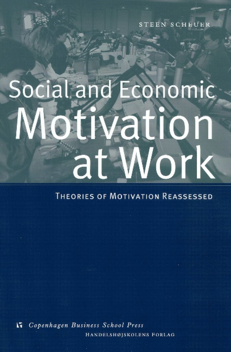 Steen Scheuer - Social & Economic Motivation at Work, Inbunden