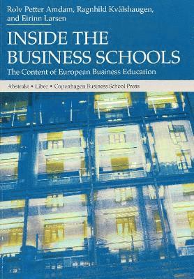 bokomslag Inside the business schools