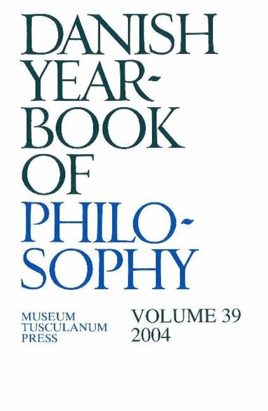 Finn Collin - Danish Yearbook of Philosophy, Häftad
