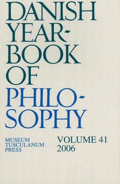 Finn Collin - Danish Yearbook of Philosophy, Häftad